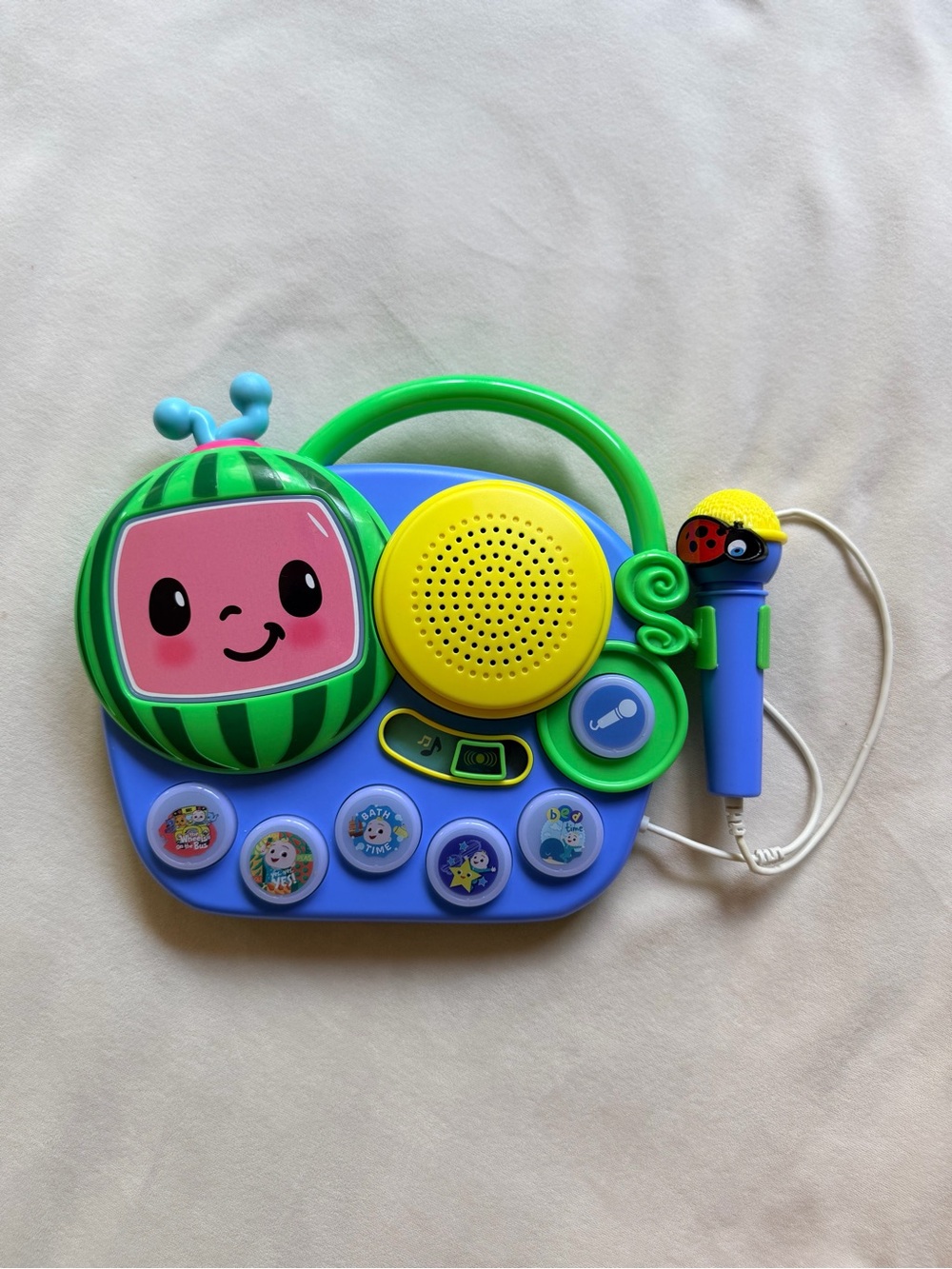 Cocomelon Sing a Long Boombox with Microphone